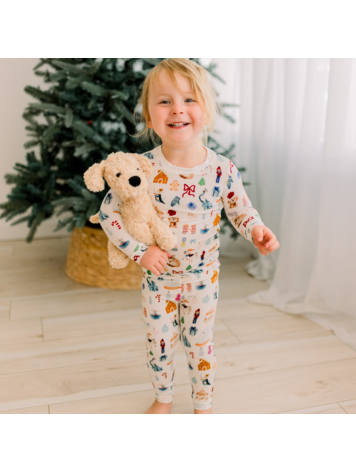 KICKEE PANTS Christmas Story Pajama Set