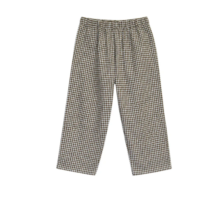 GO GENTLY NATION Charlie Gingham Pant