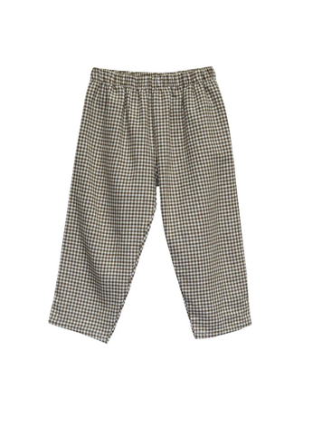 GO GENTLY NATION Charlie Gingham Baby Pant