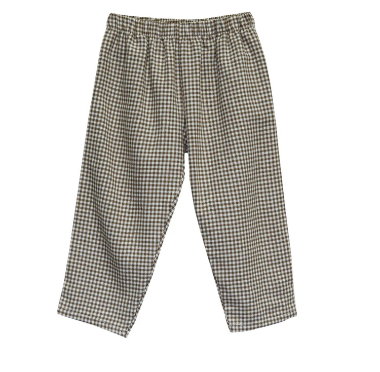 GO GENTLY NATION Charlie Gingham Baby Pant