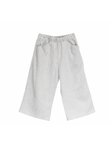 GO GENTLY NATION Stripe Woven Culotte