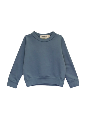 GO GENTLY NATION Solid Crewneck