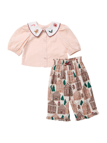 PINK CHICKEN Baby Noelle 2PC Set