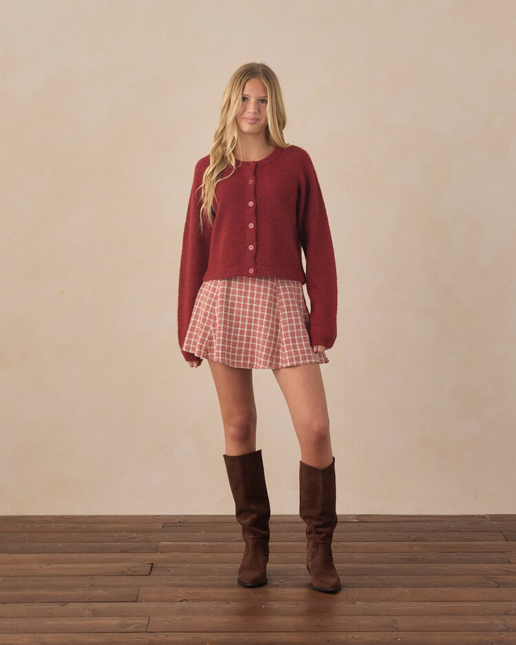 RYLEE AND CRU Teen Fuzzy Cardigan