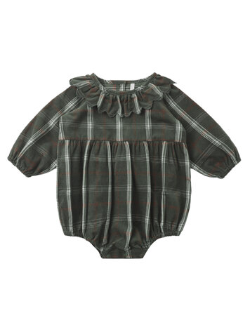 RYLEE AND CRU Freya Plaid Romper