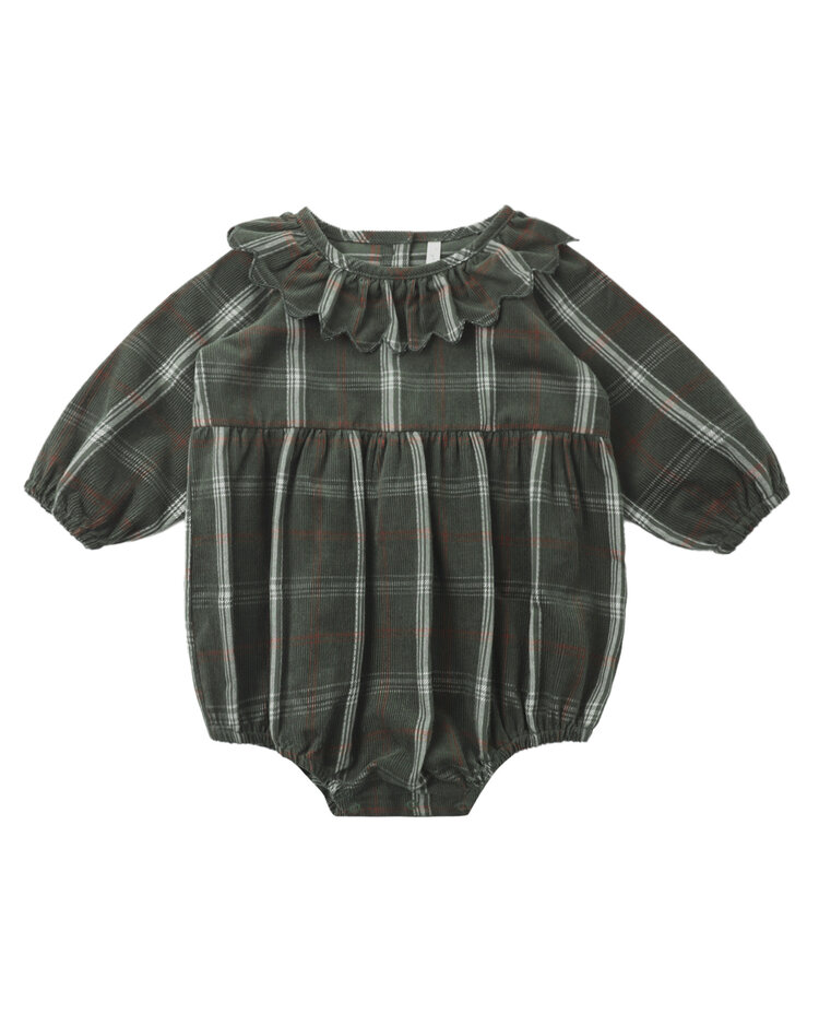 RYLEE AND CRU Freya Plaid Romper