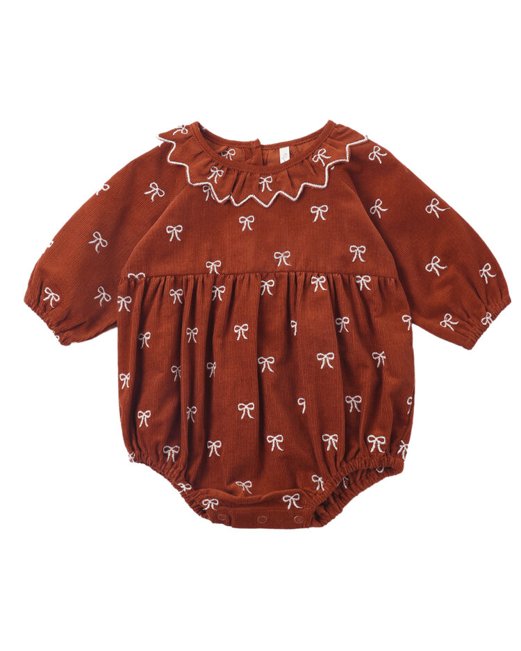 RYLEE AND CRU Freya Bows Romper