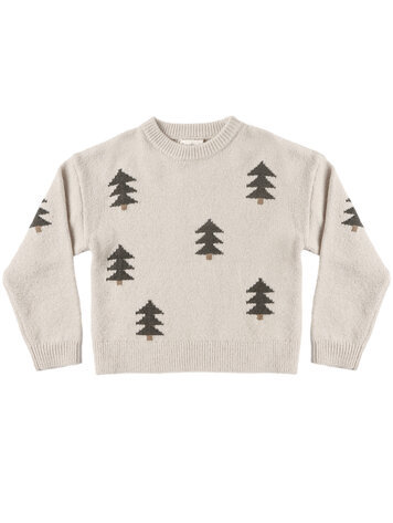 RYLEE AND CRU Aspen Baby Tree Sweater