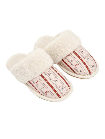 RYLEE AND CRU Candy Cane Lane Slippers