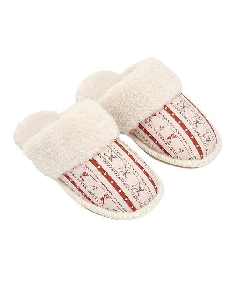 RYLEE AND CRU Candy Cane Lane Slippers