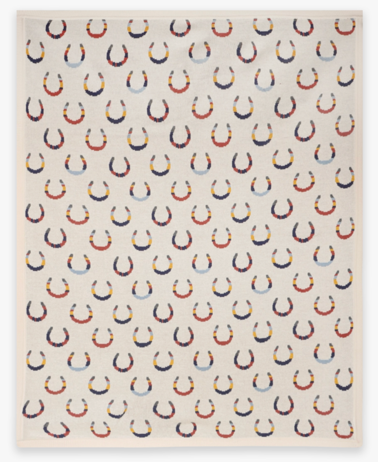 VIVERANO ORGANICS Horseshoe Organic Blanket
