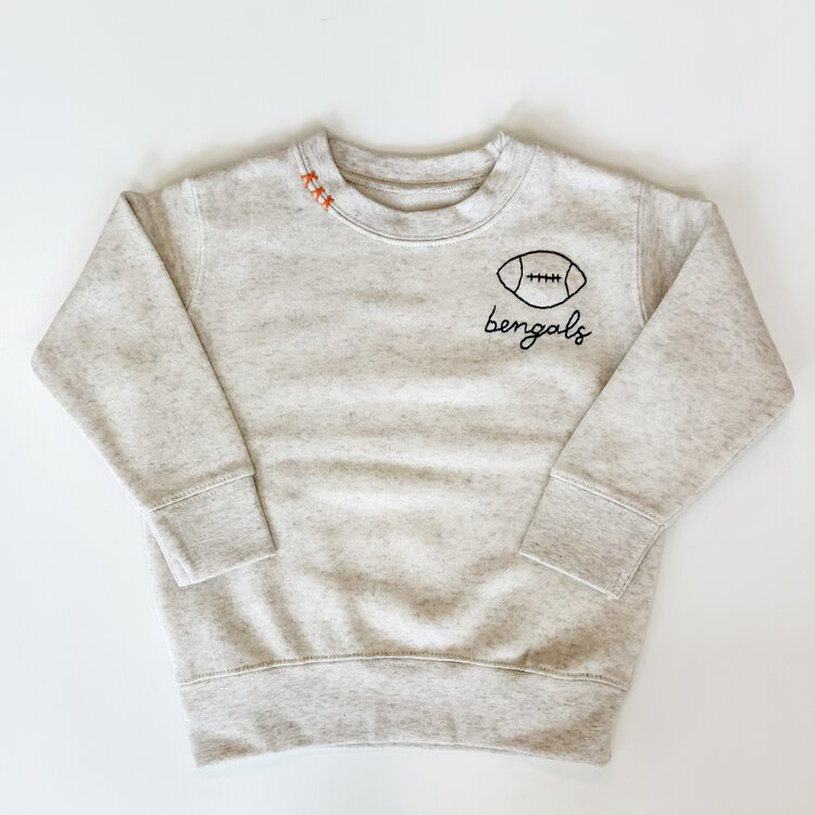 SWEET OLIVE STREET Bengals Football Sweatshirt