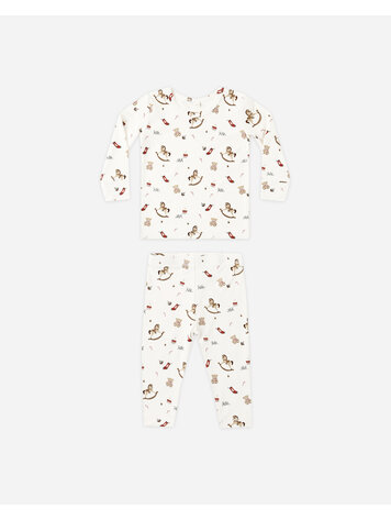 QUINCY MAE Toy Chest Baby Pajama Set