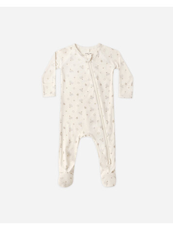 QUINCY MAE Hanukkah Bamboo Footie