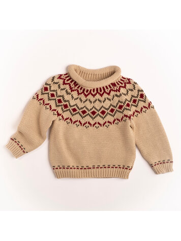 WILD WAWA Intarsia Sweater