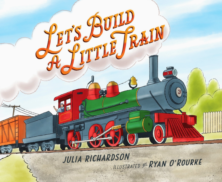 SLEEPING BEAR PRESS Let's Build A Little Train Picture Book