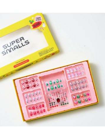 SUPER SMALLS Festive Cheer Press On Nail Kit