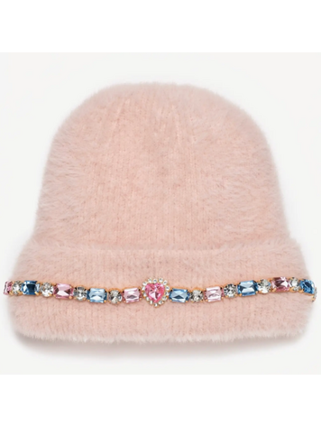 SUPER SMALLS Cotton Candy Jeweled Beanie
