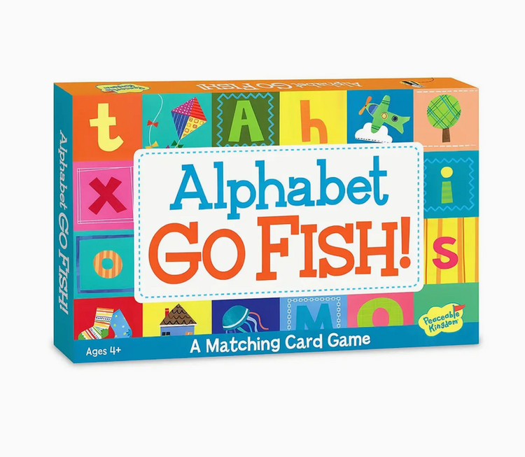 MINDWARE & PEACEABLE KINGDOM Alphabet Go Fish!