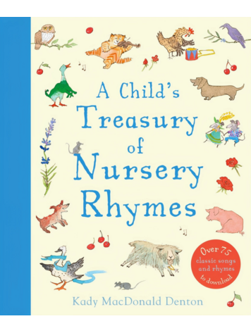 MACMILLIAN PUBLISHERS A Child's Treasury of Nursery Rhyme Book