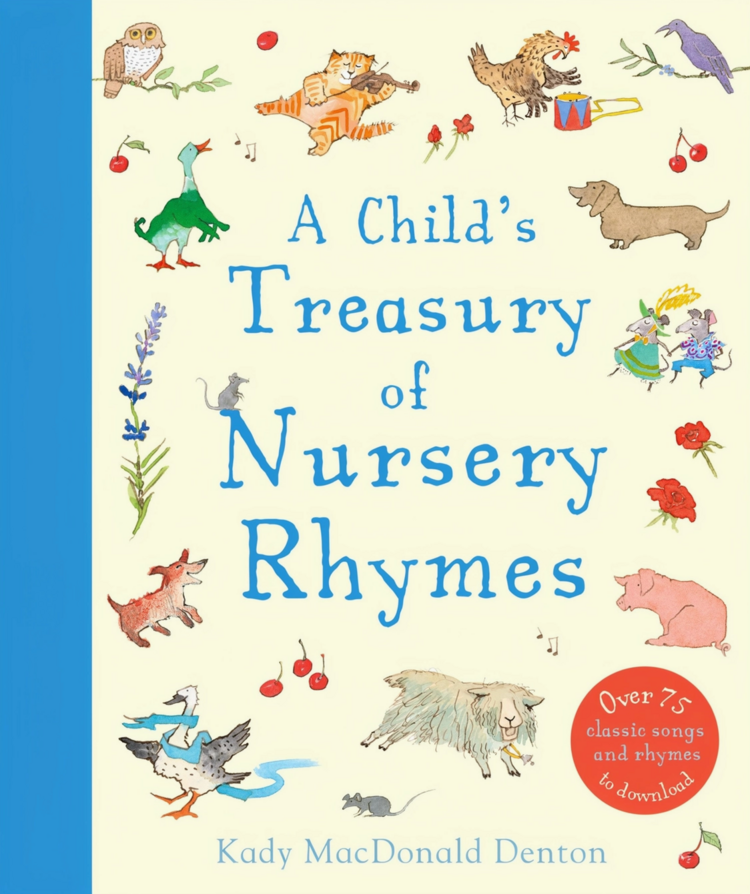 MACMILLIAN PUBLISHERS A Child's Treasury of Nursery Rhyme Book