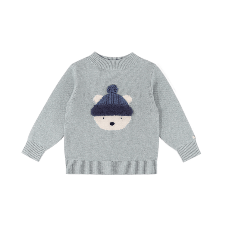 DONSJE Polar Bear Baby Sweater