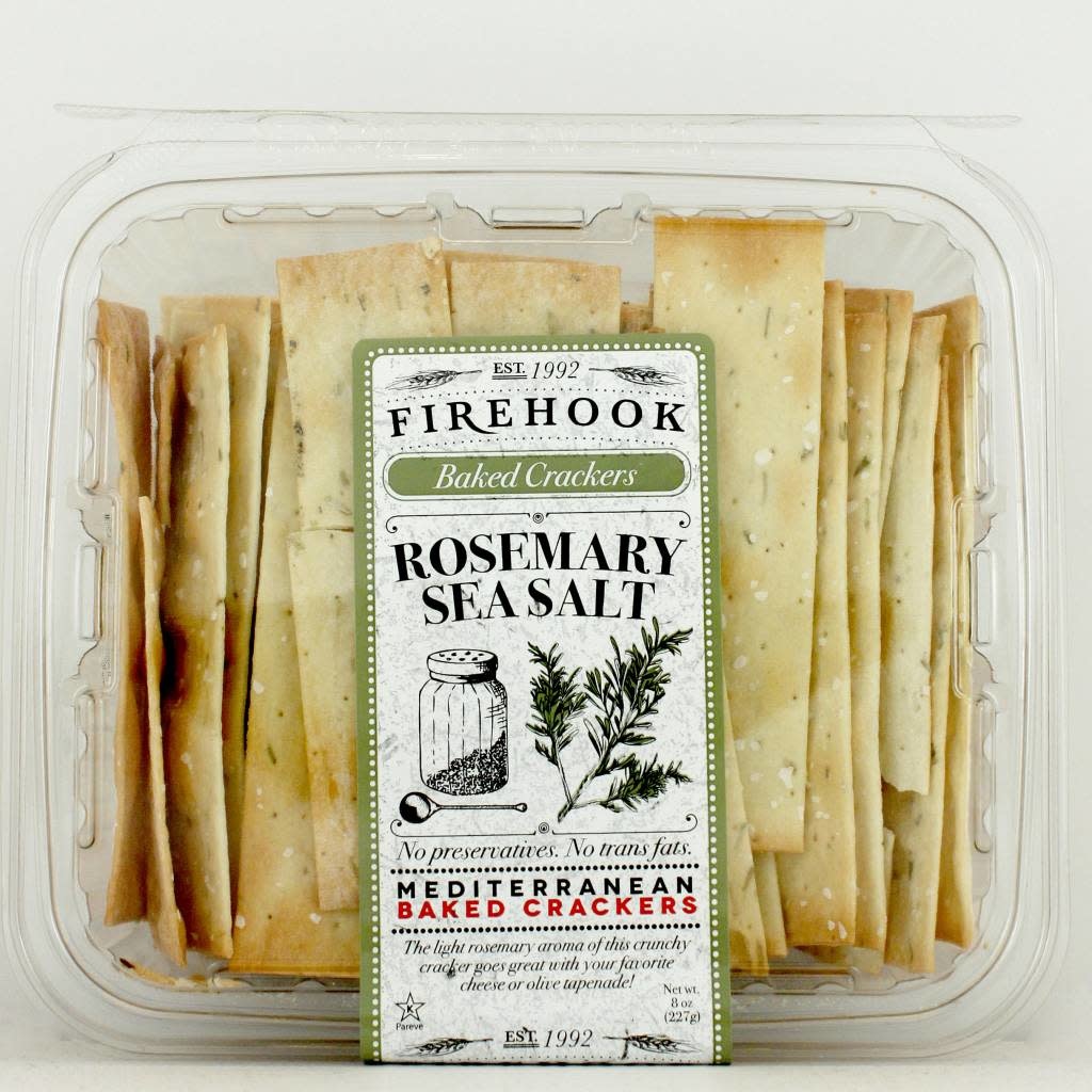 Firehook Crackers Rosemary Sea Salt 8 oz