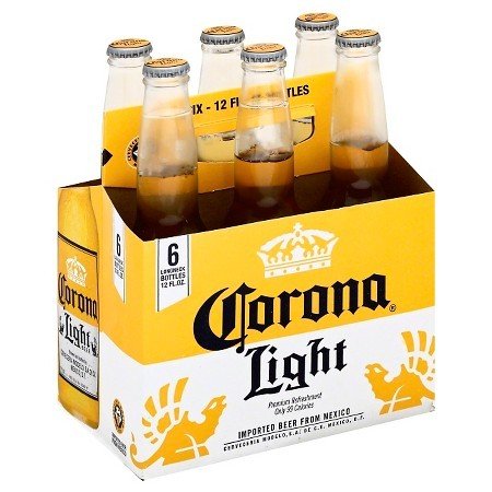 Corona Light Bottles 6pk - 12oz