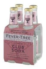 Fever Tree Club Soda 4pk - 6.8oz