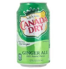 Canada Dry Ginger Ale Can 12oz