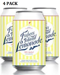 Fishers Island "Spiked" Lemonade Cans 4pk - 12oz