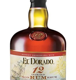 El Dorado 12 Year Old Rum 750ml