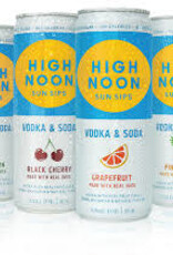 High Noon, Vodka, Variety Pack ,Vodka and Seltzer Cans 8 pack -375ml