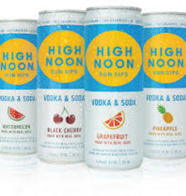 High Noon, Vodka, Variety Pack ,Vodka and Seltzer Cans 8 pack -375ml