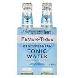 Fever Tree Mediterranean Tonic Water 4pk - 6.8oz