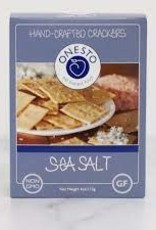 Onesto Gluten Free Crackers Sea Salt 4 oz