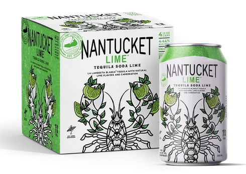 Triple Eight "Nantucket Lime" Tequila Soda Cans 4pk