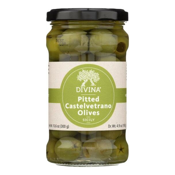 Divina Pitted Castelvetrano Olives 4.9 oz