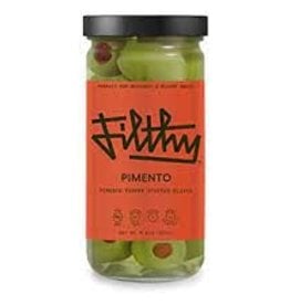 Filthy Pimento Stuffed Olives Jar 8 oz