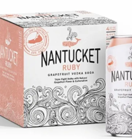 Triple Eight "Nantucket Ruby" Vodka Grapefruit Soda Cans 4pk