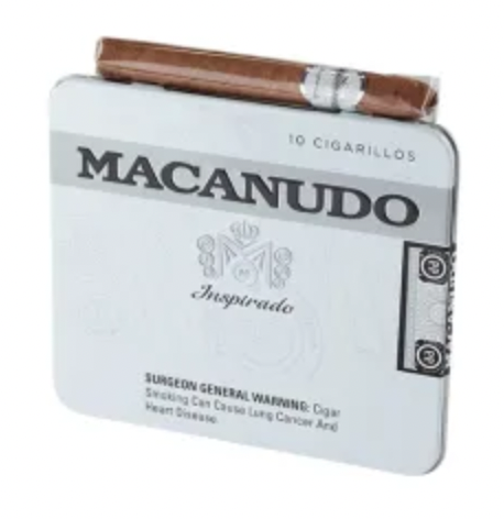 Macanudo Inspirado White Cigarillos Tin - 10 pk