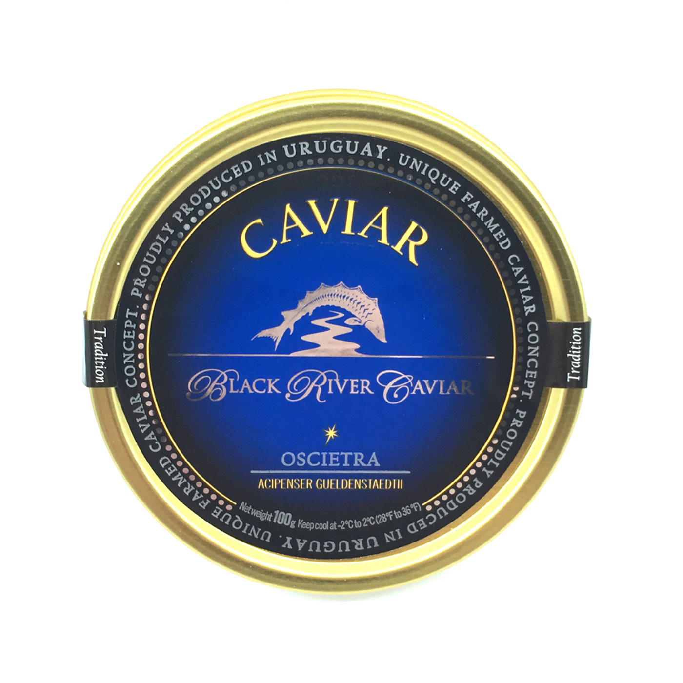 Black River Caviar Oscietra Tradition 250g