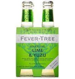 Fever Tree Lime & Yuzu 4pk - 6.8oz