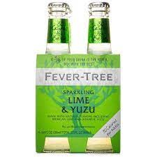 Fever Tree Lime & Yuzu 4pk - 6.8oz