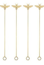 Bumble Bee Stir Sticks by Twine - 4 pk