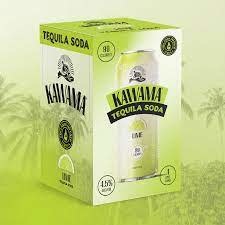 Kawama Tequila Soda and Lime Cocktail Case Cans 6/4pk - 12oz
