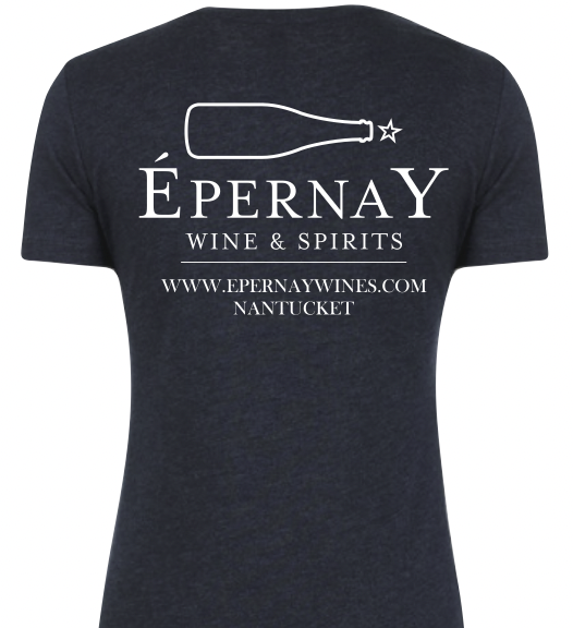 Epernay Tee Shirt Ladies - Midnight Navy