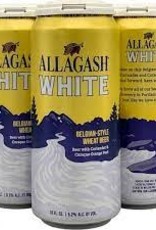 Allagash White Ale Case Cans 4pk - 16oz