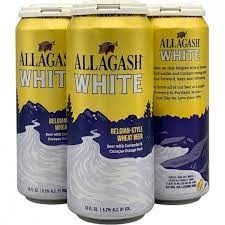 Allagash White Ale Case Cans 4pk - 16oz