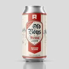 Ragged Island "Old Boys" Lager Case Cans 6/4pk - 16oz